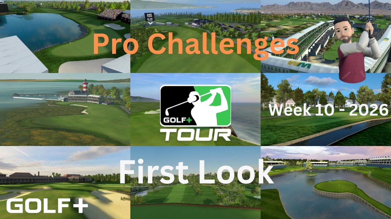 Golf+ - Профессиональные соревнования 2026 - Неделя 10 - Первый взгляд