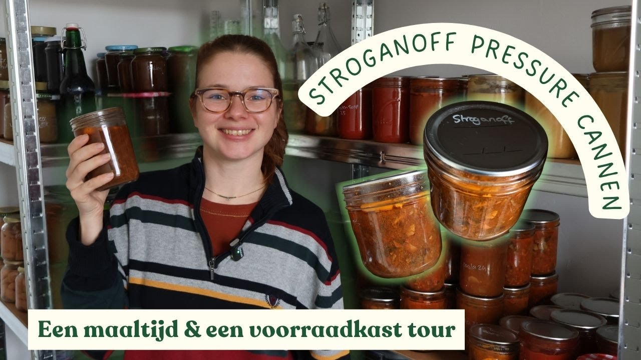 Stroganoff pressure cannen | Een maaltijd & een voorraadkast tour