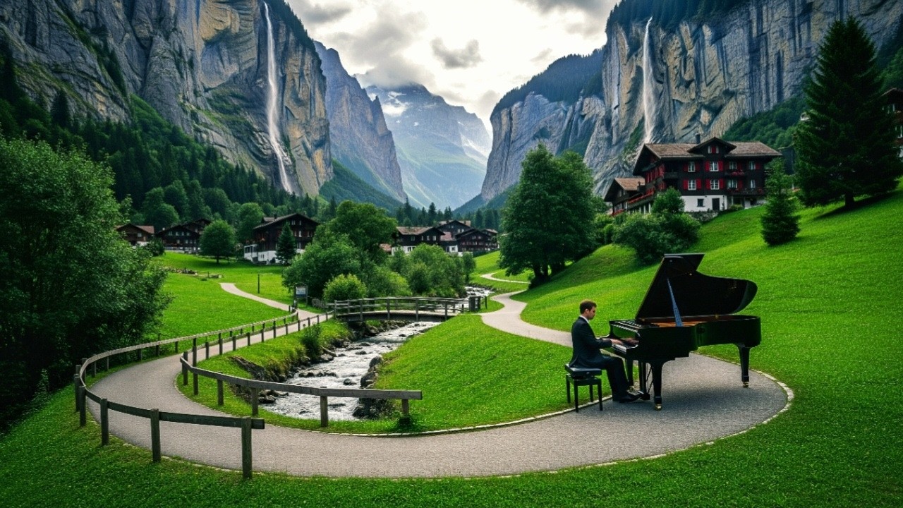 Peaceful Piano Music for Meditation | Relaxing Piano with Nature Scenery