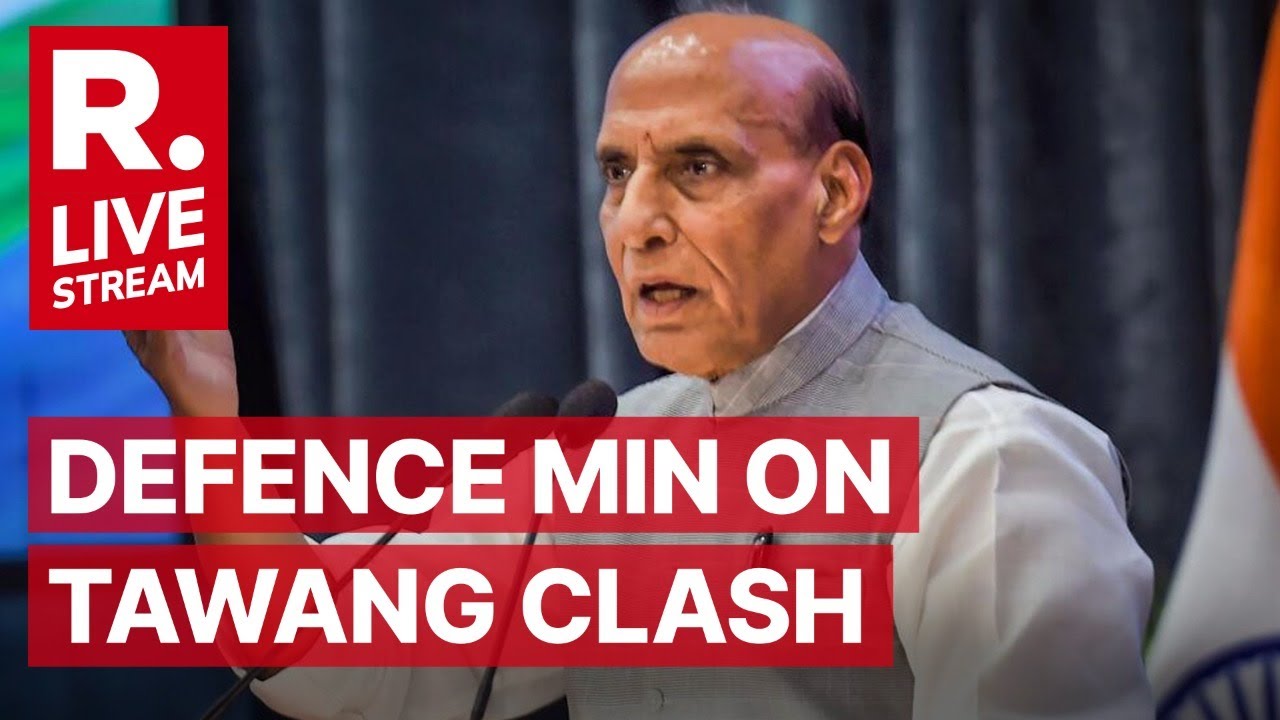 LIVE: Defence Minister Rajnath Singh's Statement On India-China Tawang Clash | LAC | China News