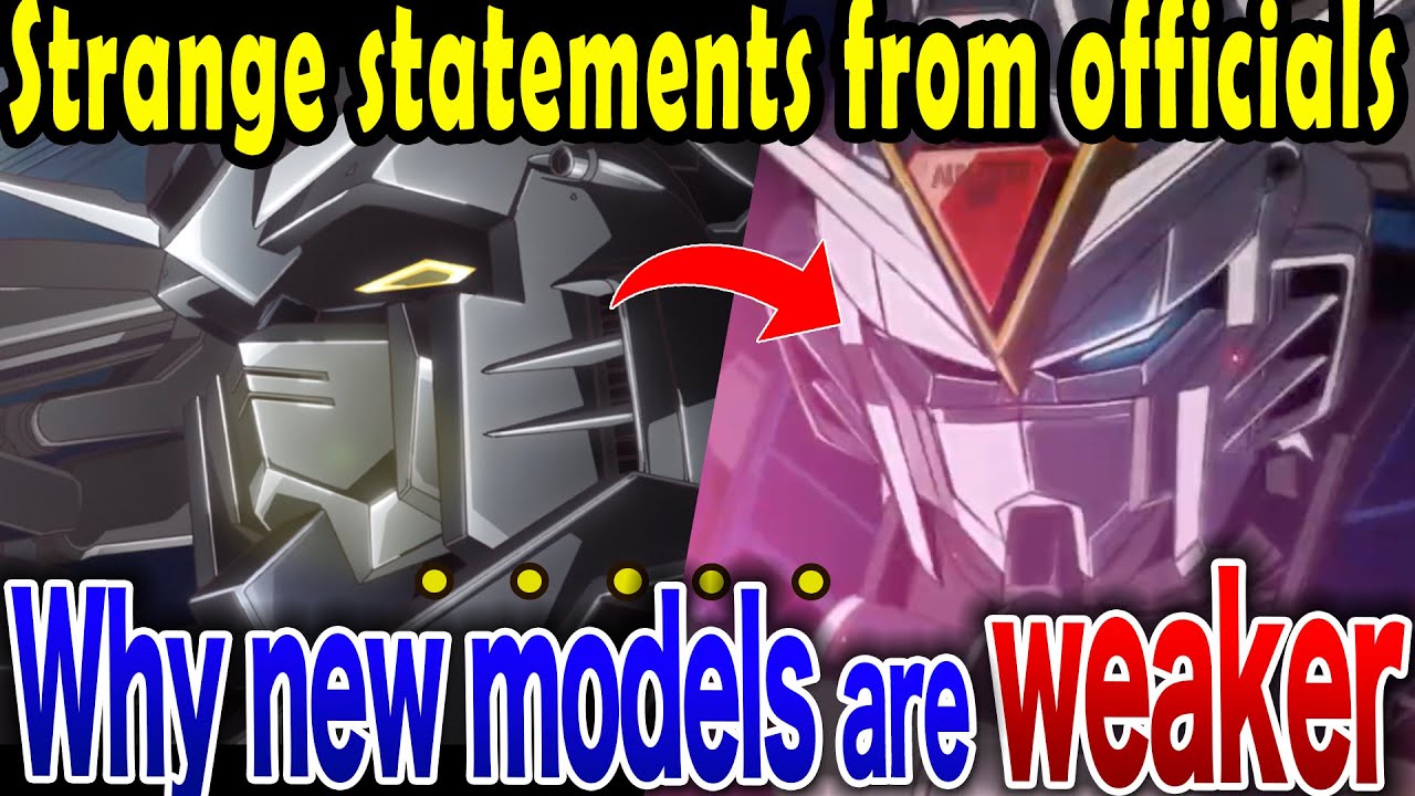 Why are the new Rising Freedom and Immortal Justice weaker? [Mobile Suit Gundam SEED FREEDOM]
