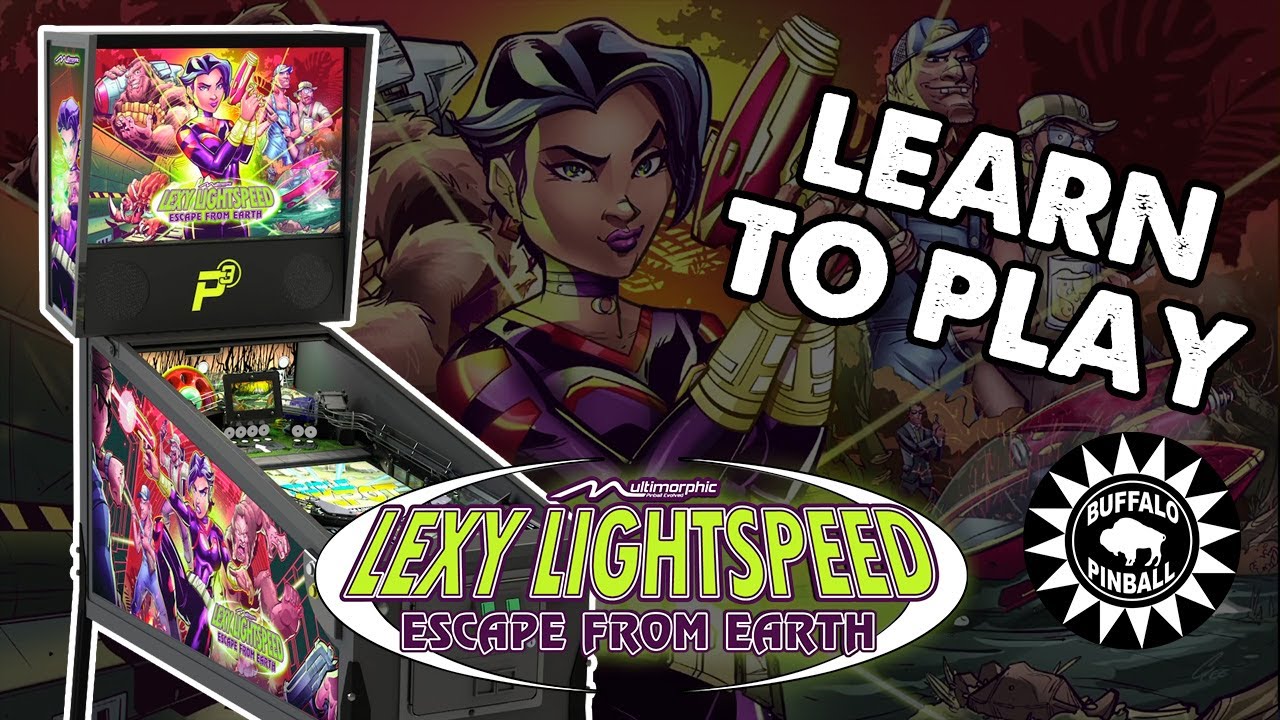 Lexy Lightspeed Pinball Rules Overview with Kevin