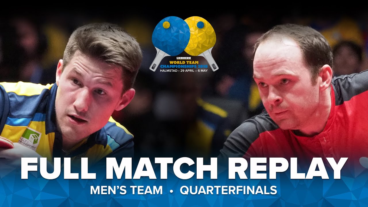 FULL MATCH | KARLSSON Kristian (SWE) vs DRINKHALL Paul (ENG) | MT QF | #ITTFWorlds2018
