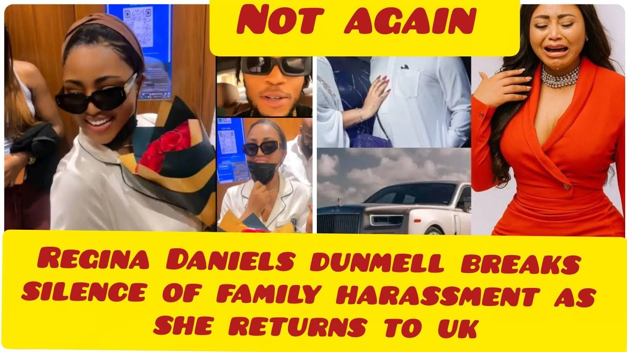 Regina Daniels breaks silence as she returns to Nigeria 