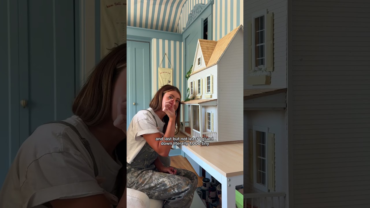PLAY PRETEND PALACE! Day 1! #diy #dollhouse #classicminiature #diymakeover #modelbuilding