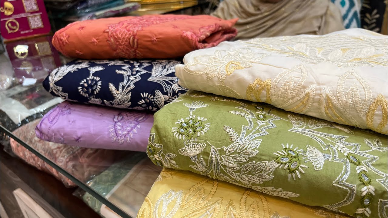 Eid chikankari semi stiched suits | Trending & hit designs | Best designs & prices | Kolkata