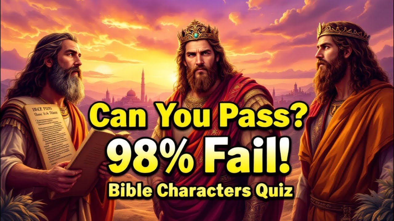 25 BIBLICAL CHARACTERS - BIBLE QUERY CHALLENGE FOR EXPERTS | Bible Quiz
