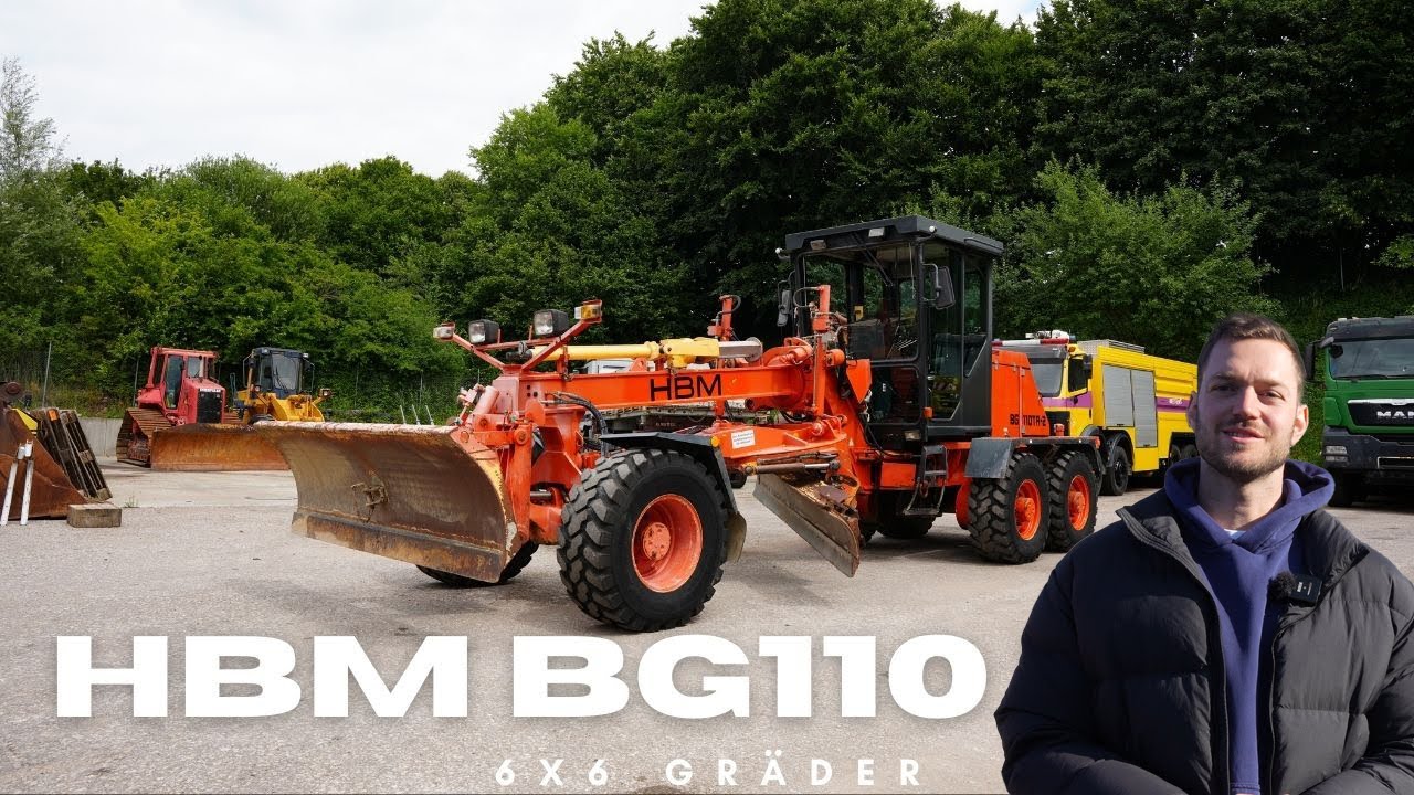 6x6 Gräder mit GPS! HBM BG110 TA2