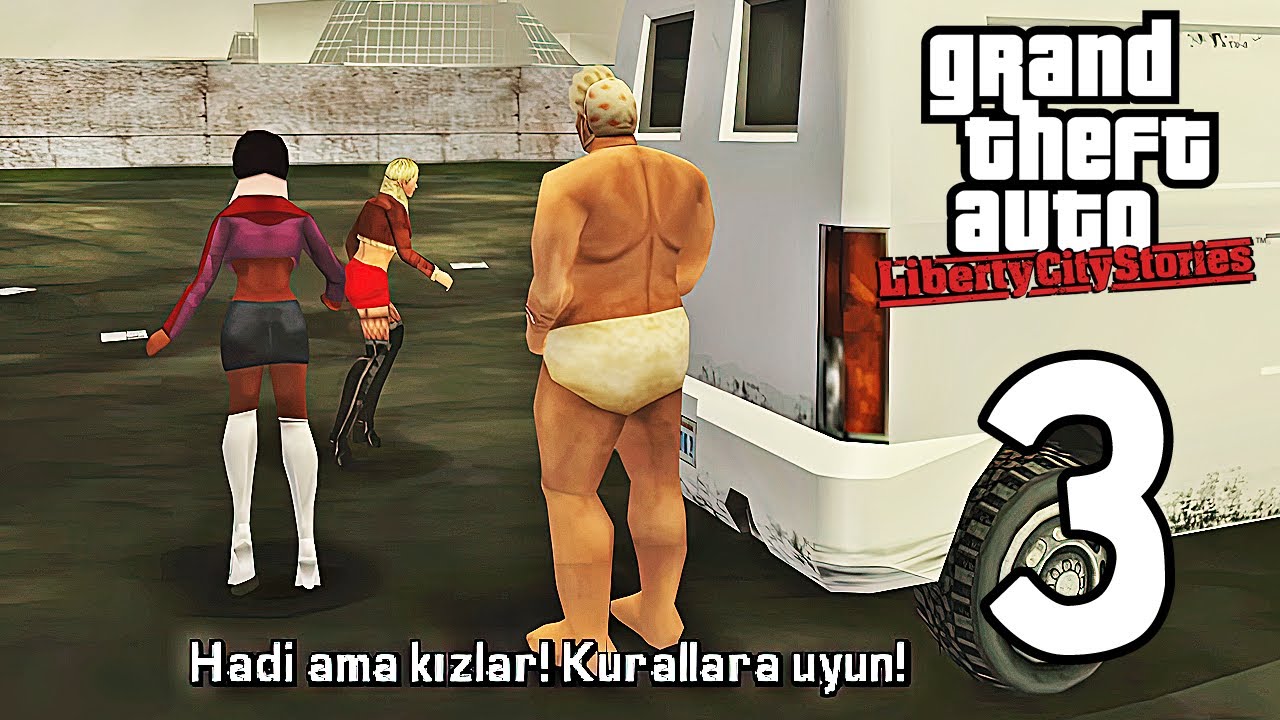 GTA LIBERTY CITY STORIES BÖLÜM 3 - BEYAZ DONLU MANYAK ADAM !