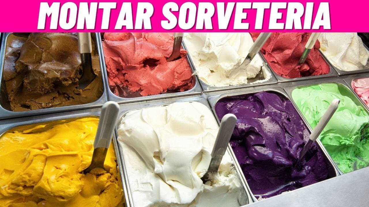 Como montar uma SORVETERIA com POUCO DINHEIRO/ Como montar uma sorveteria simples com pouco dinheiro