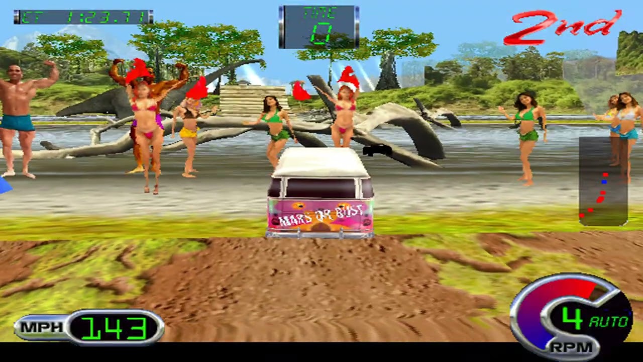 Cruis'n Exotica (Arcade) | MAME 0.278 | Gameplay #1