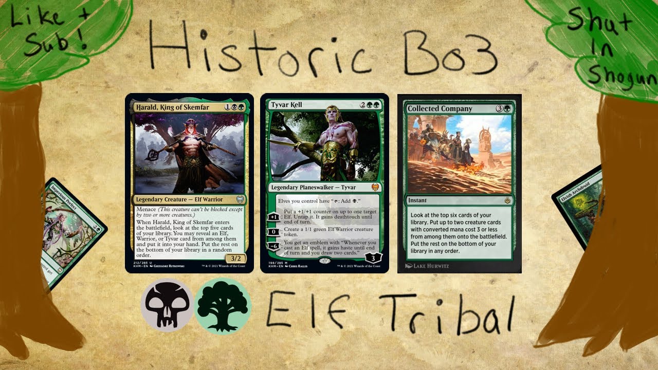 MTG[Historic Bo3] - Golgari Elf Tribal - Kaldheim Era