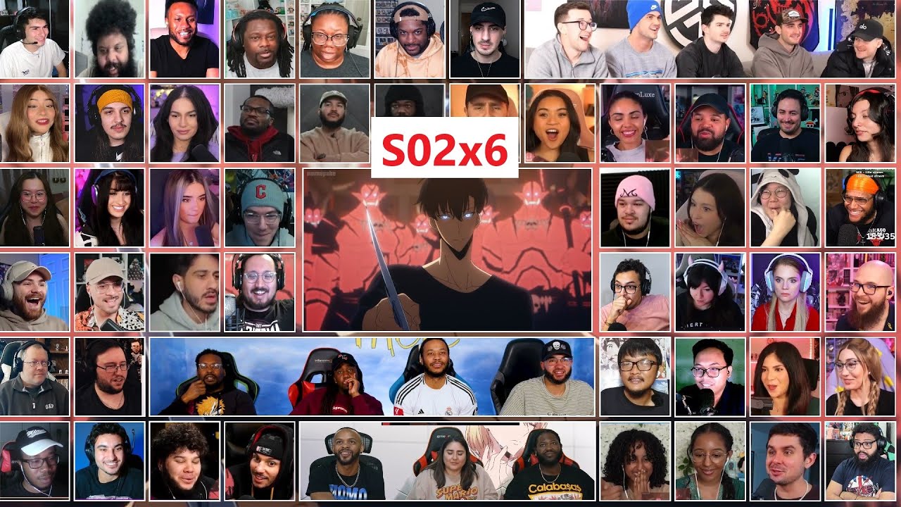 [60+ Reactors] Solo Leveling Season 2 Episode 6 MEGA Reaction Mashup
