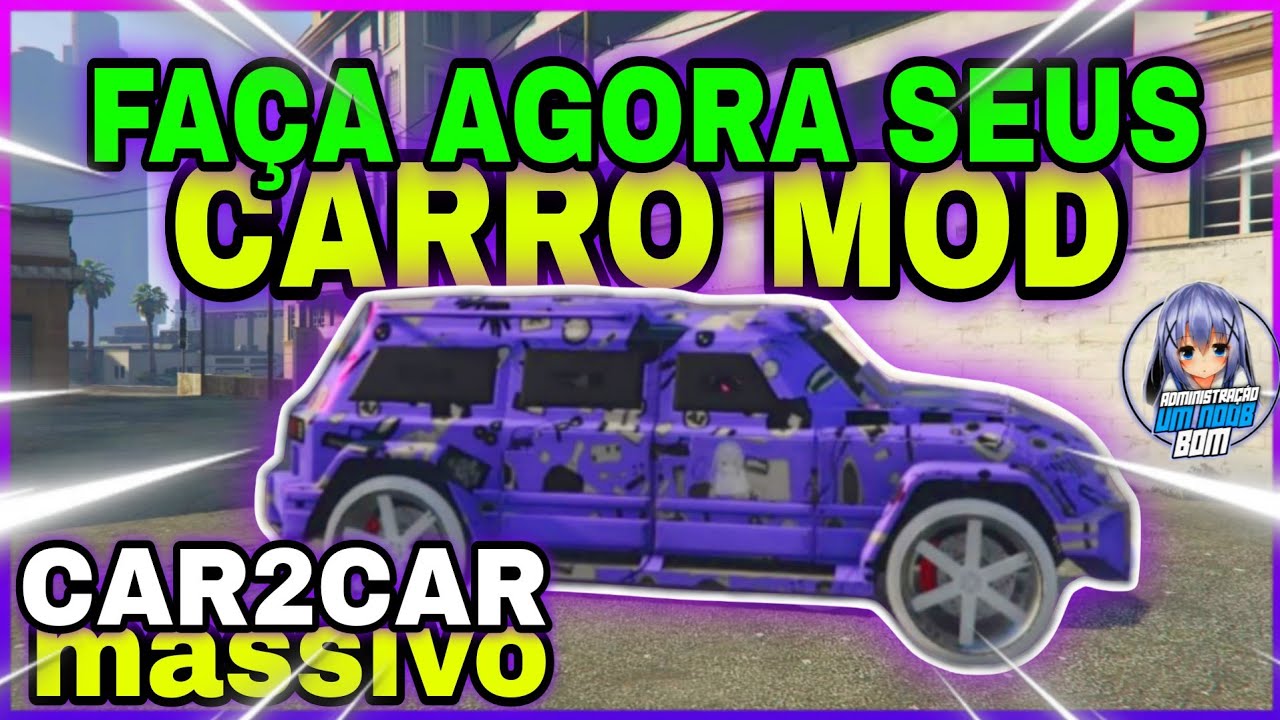 *NOVO* COMO FAZER CARRO MOD EM 5 MINUTOS (GTA ONLINE MERGE GLITCH) CAR 2 CAR