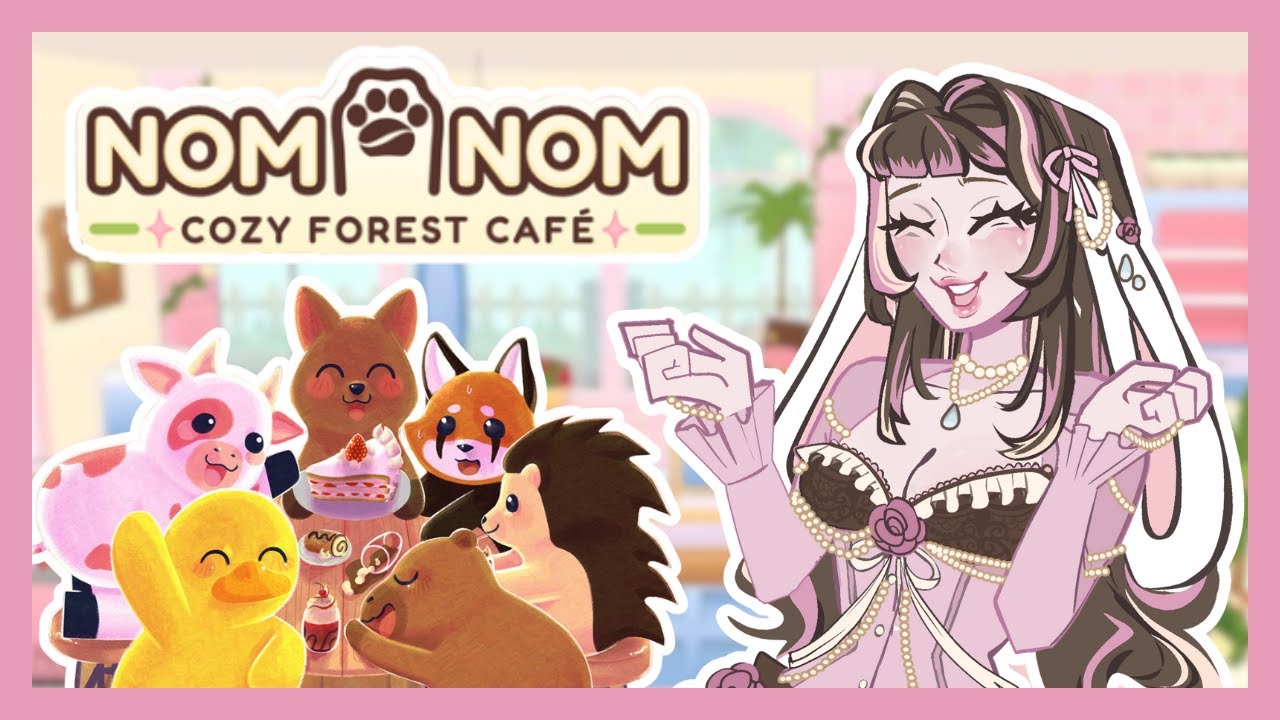 Cozy Cooking & Rhythm Game! | Nom Nom Cozy Forest Café First Look