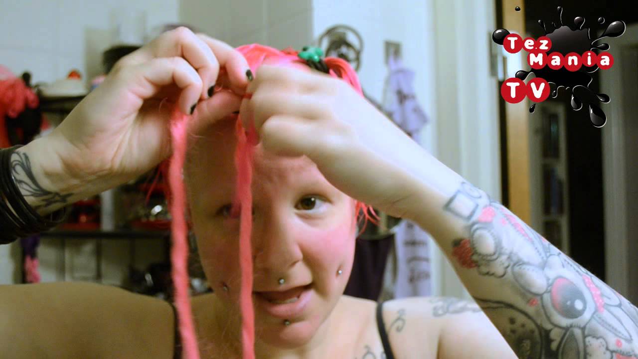 How I braid in double-ended dreads