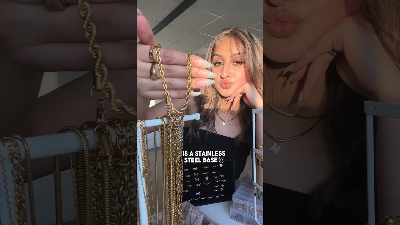 HOW IS IT WATERPROOF? 🚿 l Tarnish Free Jewellery ✨