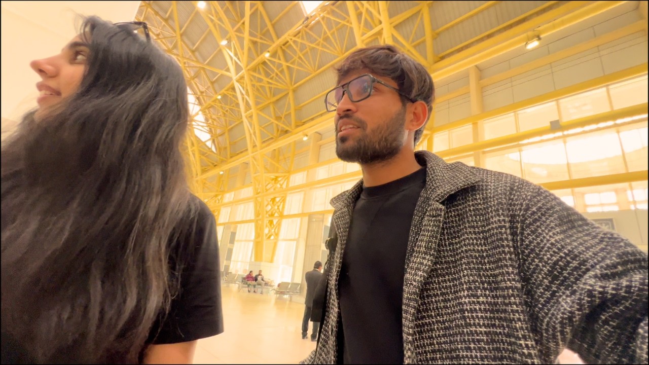 Jaisalmer airport pr vlog krne se mana kr diya 🥲#vlog 