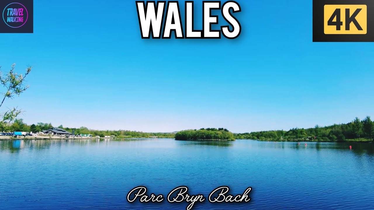 Wales Parc Bryn Bach , Tredegar, Wales | 4K Scenic Walk | Exploring Beautiful Nature