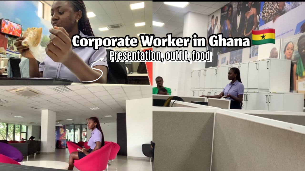 Day in my life | life as a corporate worker in Ghana 🇬🇭| Nzema girl working 9-5| Chill Vlog🍃✨