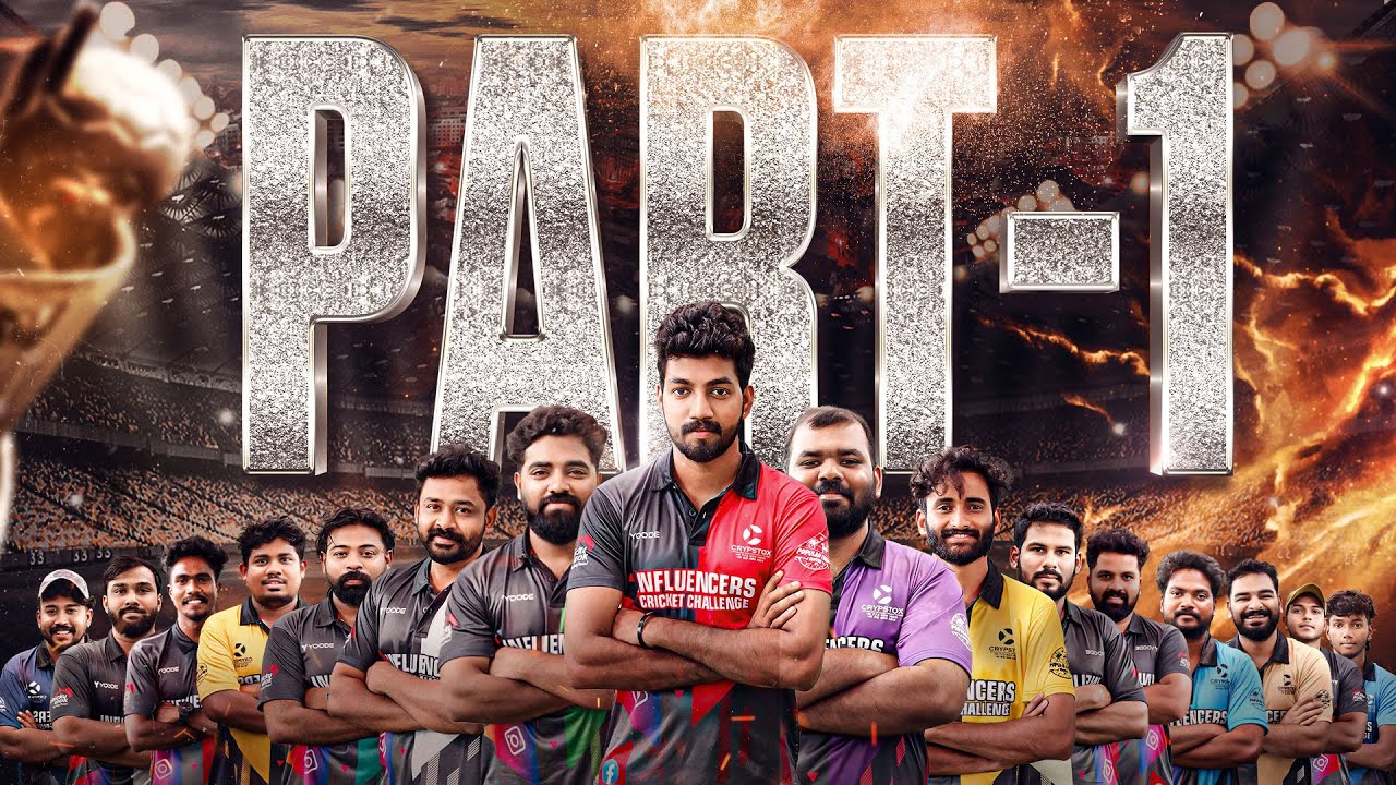 World first Influencers cricket challenge 🏏‼️| Part-1