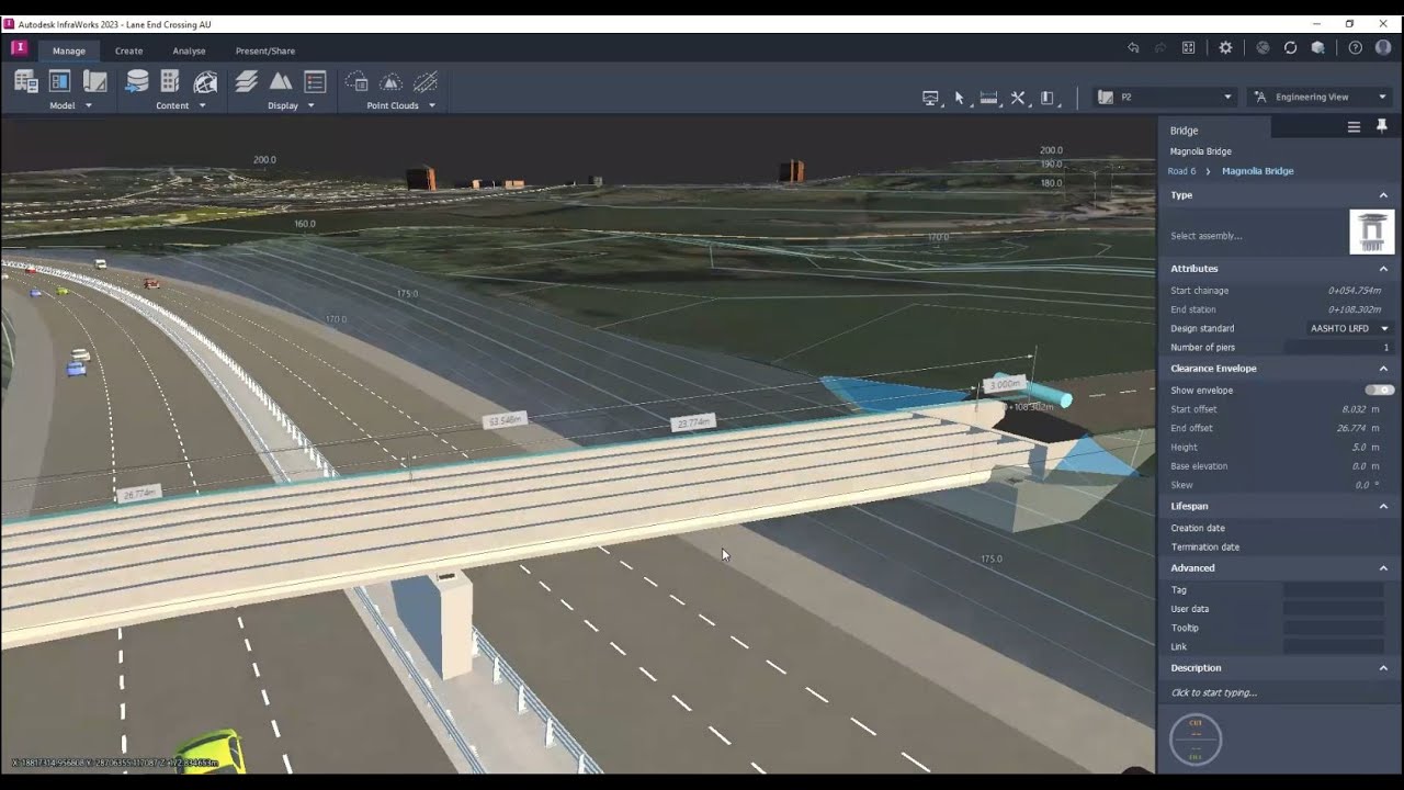 InfraWorks - Bridge Design Workflow