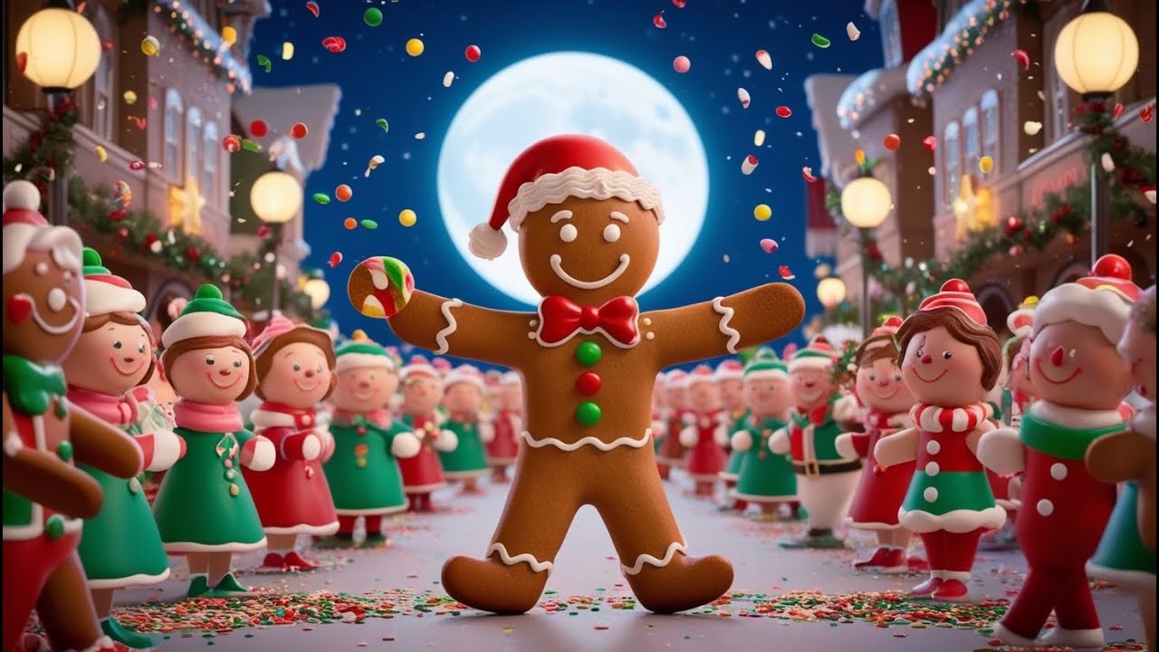 Gingerbread Parade Magic You Have To See | Nursery Rhyme for Rockstars