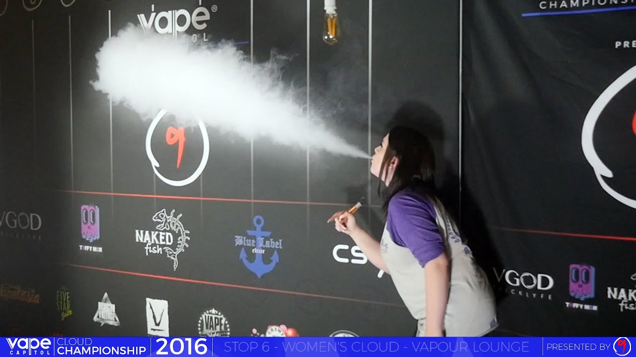 VC Cloud Championship 2016 - Vapour Lounge - Women's Biggest Cloud