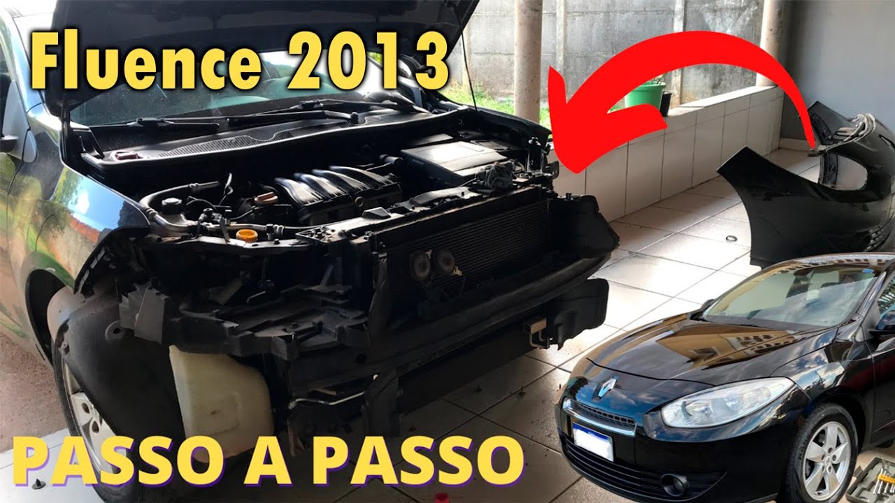 COMO DESMONTAR O PARA-CHOQUE DO FLUENCE EM CASA PASSO A PASSO