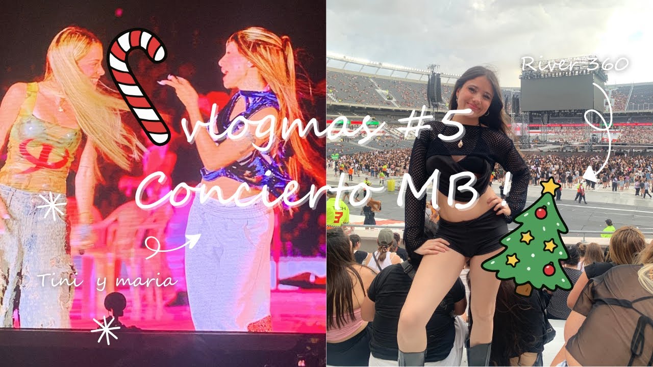 FLOW ME LLEVA A VER A MARIA 🏟️| VLOGMAS #5 