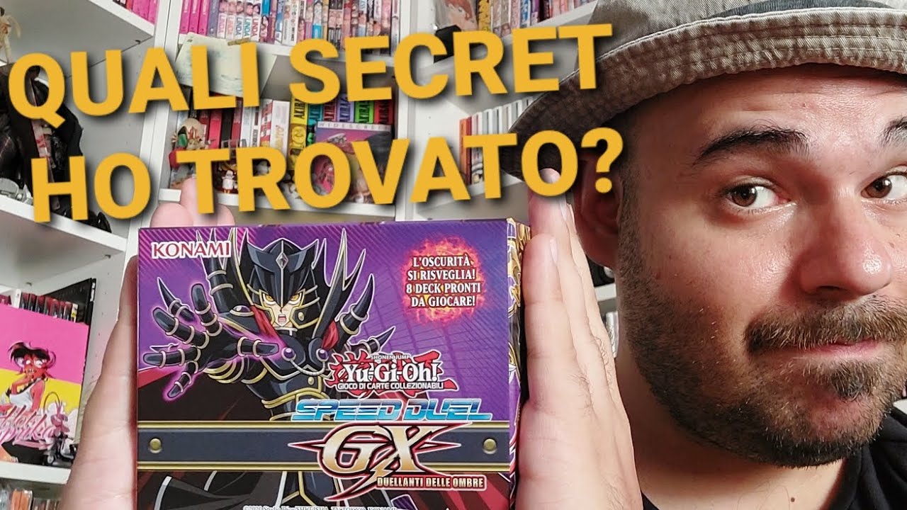 Apro il box Yu-Gi-Oh! SPEED DUEL GX duellanti delle ombre