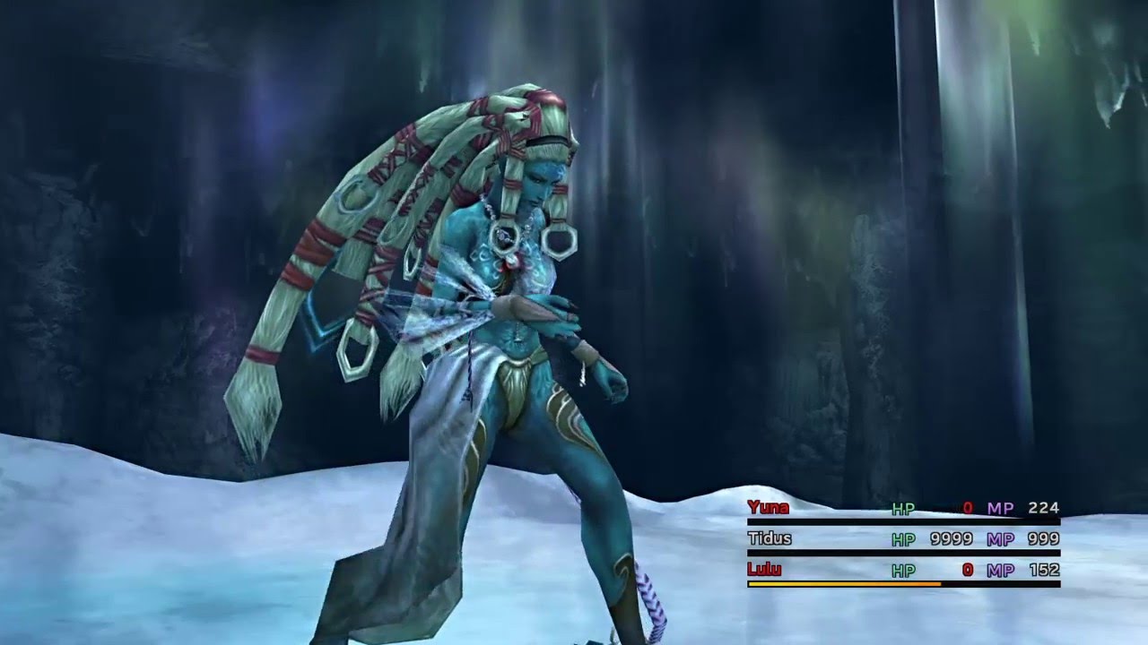 FINAL FANTASY X - Tidus Solo - Dark Shiva [Boss #32]