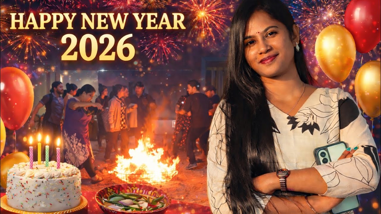 New year celebration🎉🎊🍾...re a Nia🔥kmti lagila😱🥺 vdo last jae dekhantu...🔥🍾🎊