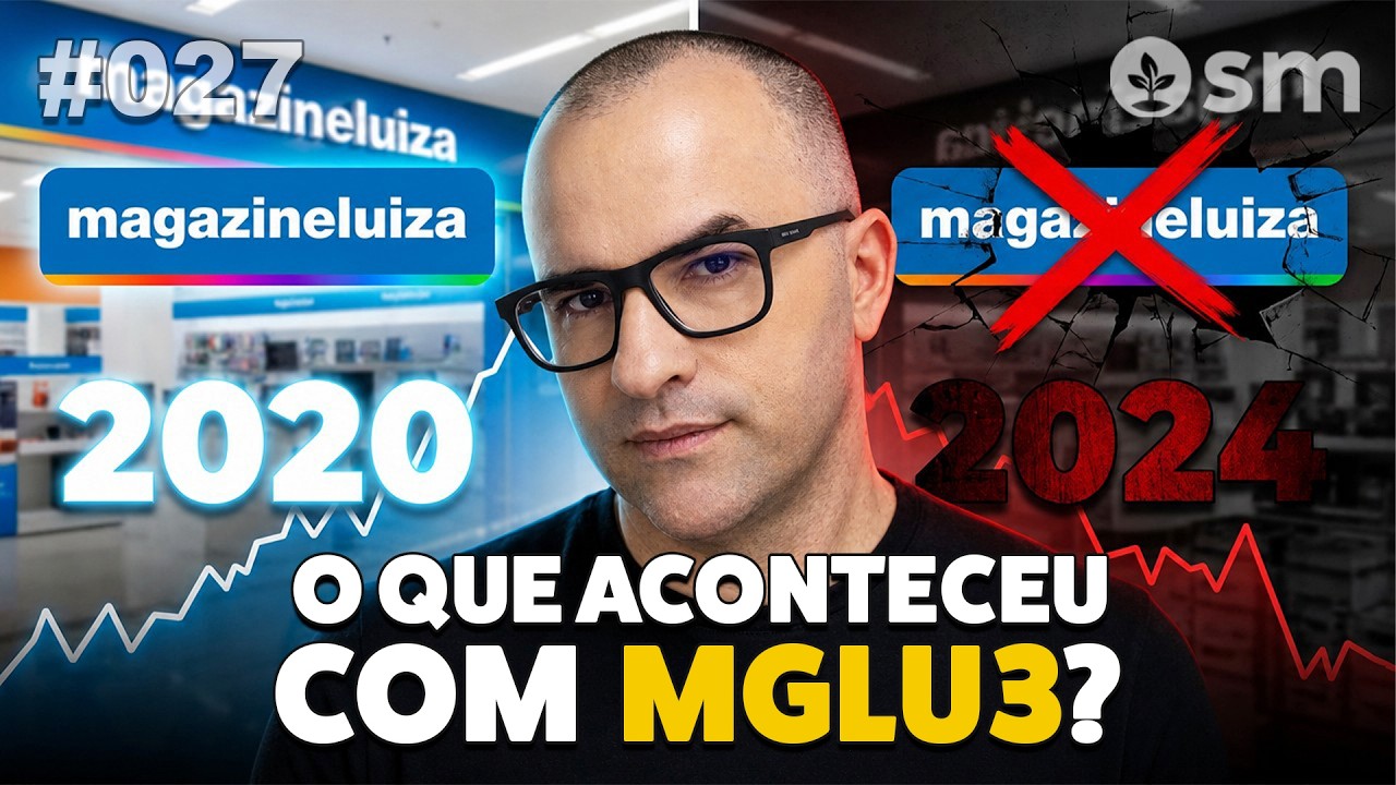 O Fim da Magazine Luiza? Por que a MGLU3 Derreteu 96% e o que Vem Agora