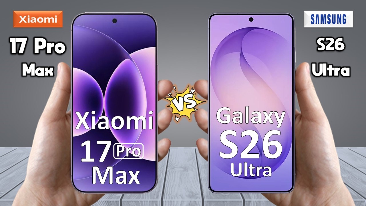 Xiaomi 17 Pro Max против Samsung Galaxy S26 Ultra — полное сравнение 🔥 Techvs