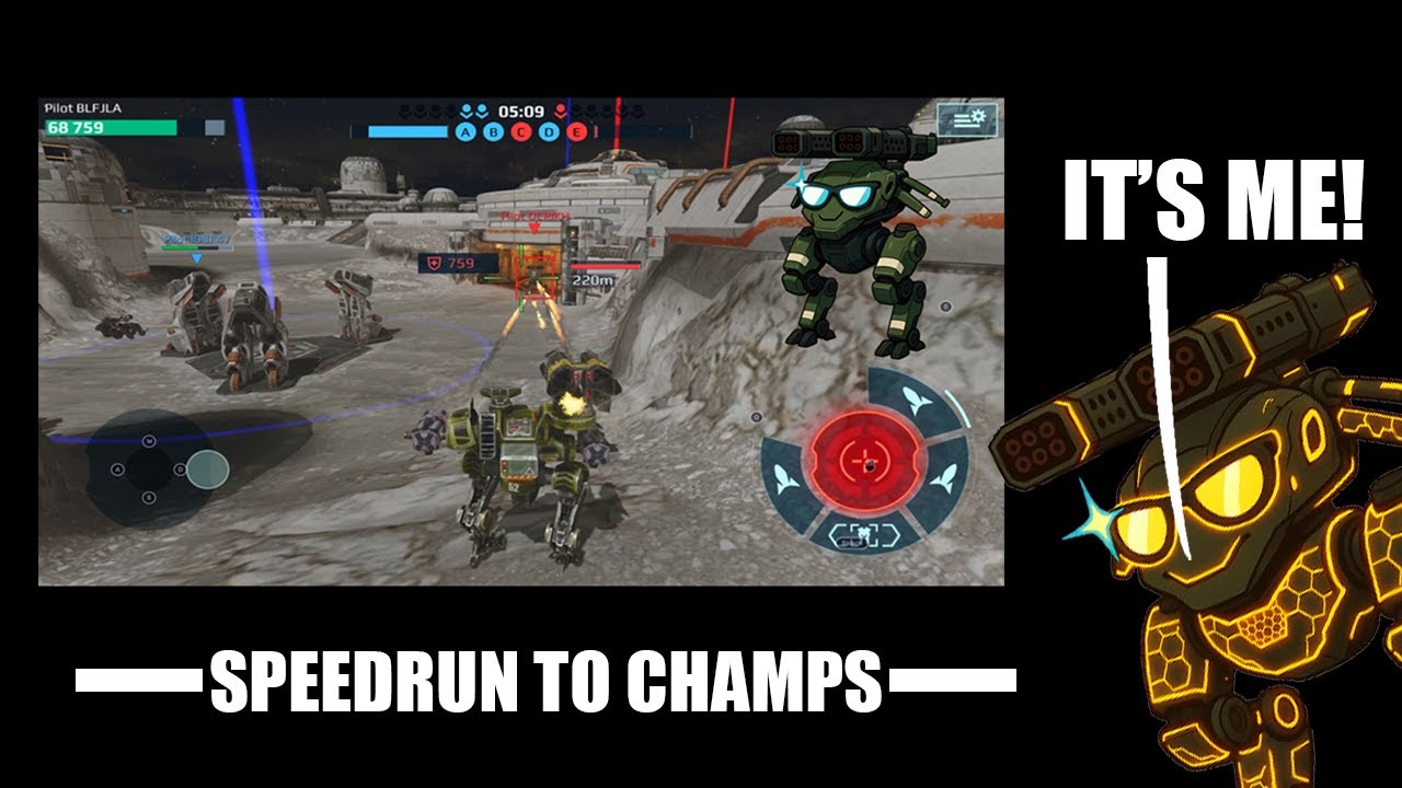 Facing My Old Main Bot… in PRIVATE LEAGUE?! (#3) | War Robots Speedrun