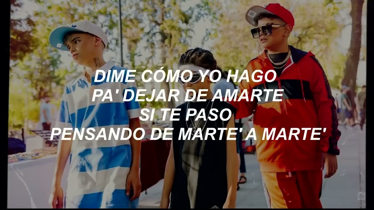 Pailita, Cris Mj, Young Cister   Ll&aacute;mame bebe Letra   Lyrics