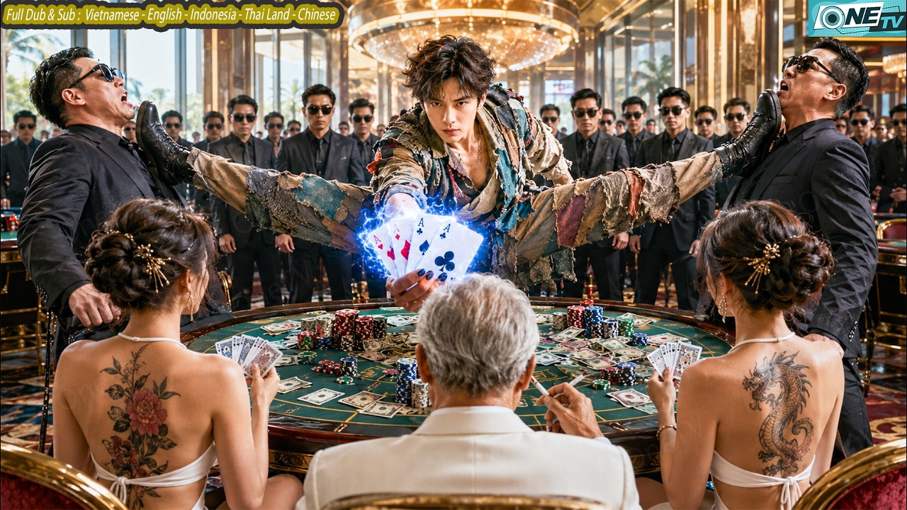 Ăn M&agrave;y Nhặt R&aacute;c Lang Thang V&agrave;o S&ograve;ng B&agrave;i Th&aacute;ch Đấu &Ocirc;ng Tr&ugrave;m, N&agrave;o Ngờ L&agrave; Thần B&agrave;i Ăn Sạch Tiền Cả Đ&aacute;m