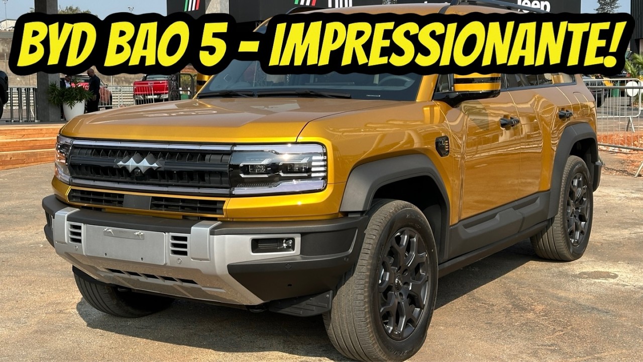 DENZA B5 - LANÇAMENTO NO BRASIL! SUV DA SHARK COM 400 CAVALOS E MUITO LUXO