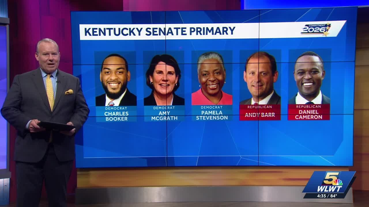 Kentucky primary  voters to decide crowded race for Mitch McConnell&rsquo;s Senate seat