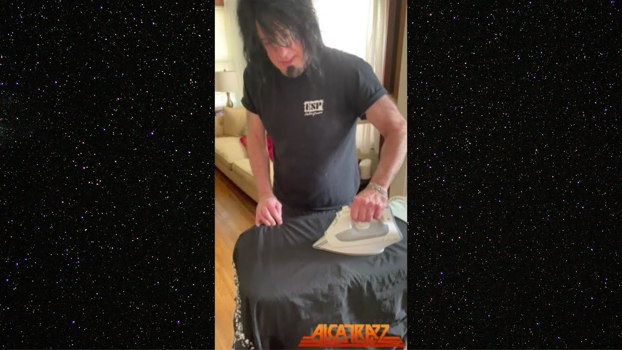 Alcatrazz - Joe Stump Ironing Session