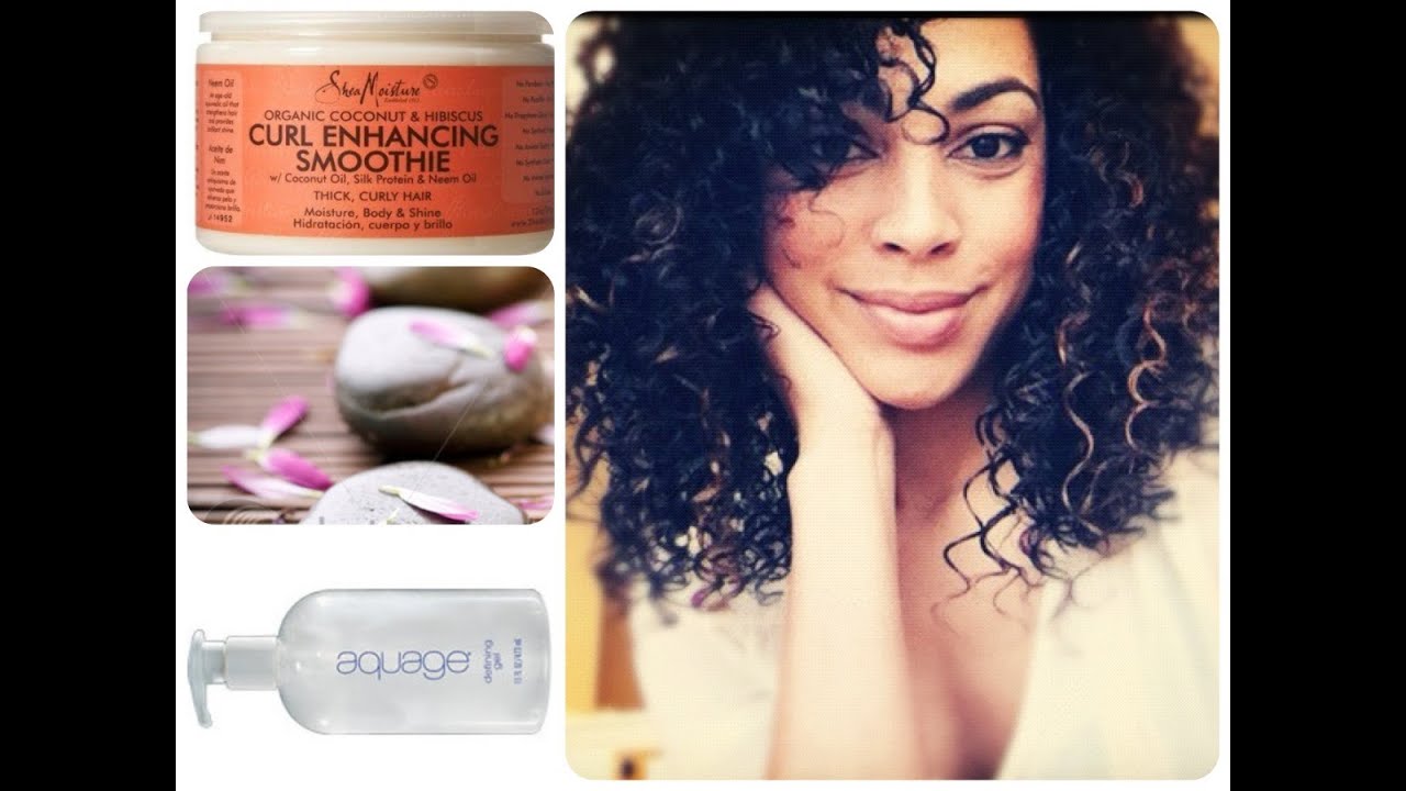 Update Series: Curly Hairstyling/Wash n' Go Tutorial