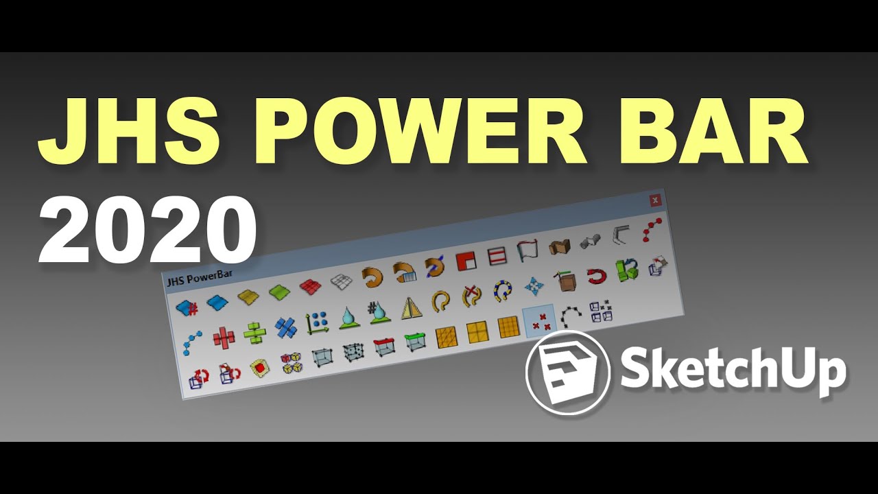 #Jhs Power Bar 2020 #SketchUp 📢📢📢