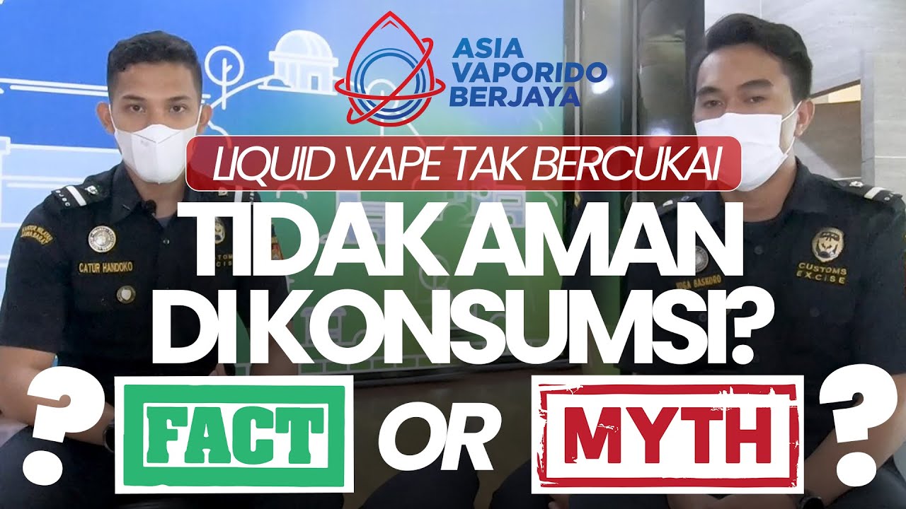 FAKTA ATAU MITOS Tentang Pita Cukai di Industri Liquid Vape Indonesia