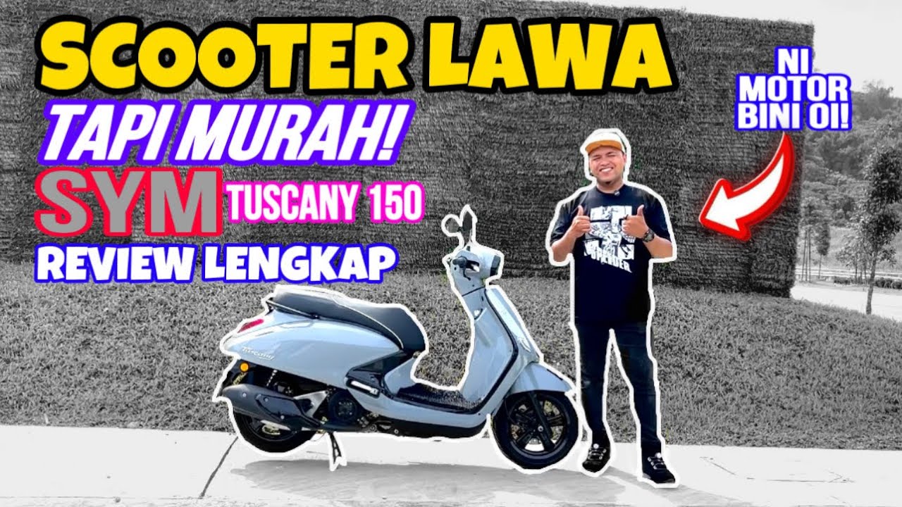 #958 REVIEW PENUH SYM TUSCANY 150! | SEPERTI KORANG REQUEST!