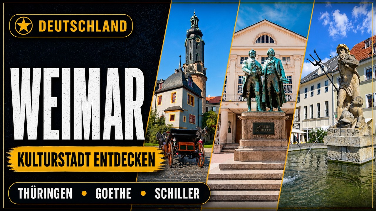 Weimar: Die Stadt der Literatur und Kunst