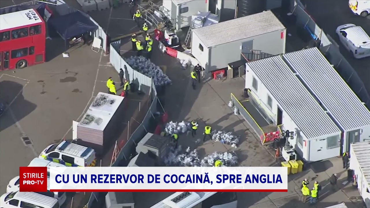 Un român, condamnat la închisoare în Marea Britanie după ce a fost prins cu 32 de kg de cocaină
