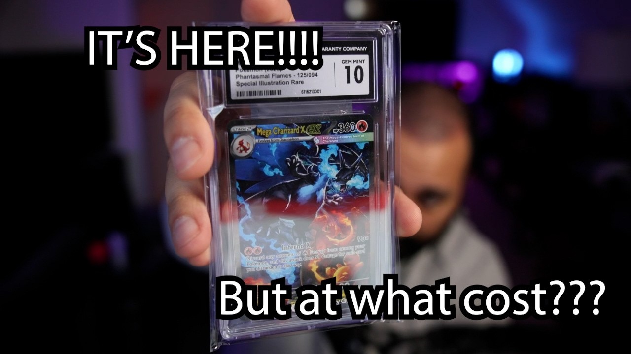 I Bought a CGC 10 Charizard to Turn it into a PSA 10!