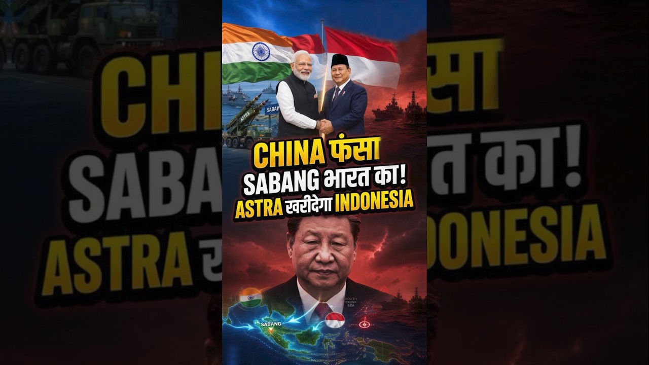 PM Modi's Indonesia Visit | India-Indonesia  Sabang Port, BrahMos & ASTRA Deal | CHINA टेंशन में?