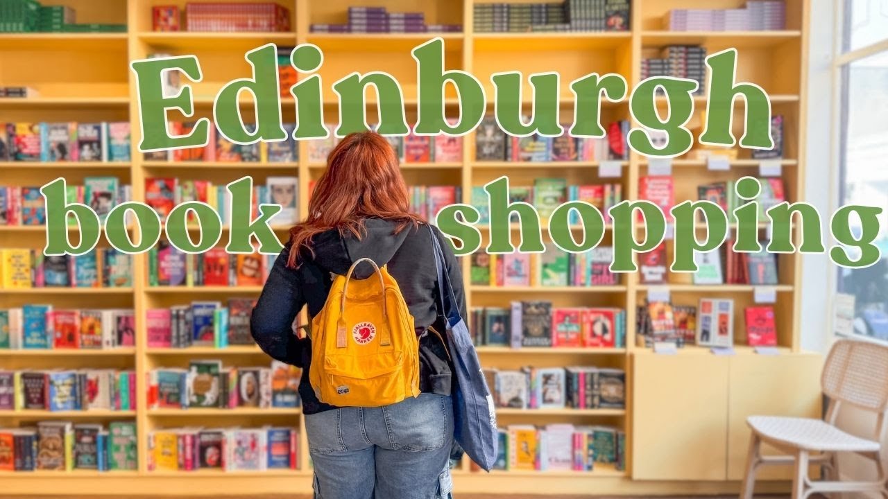 A bookshop tour of Edinburgh 📚